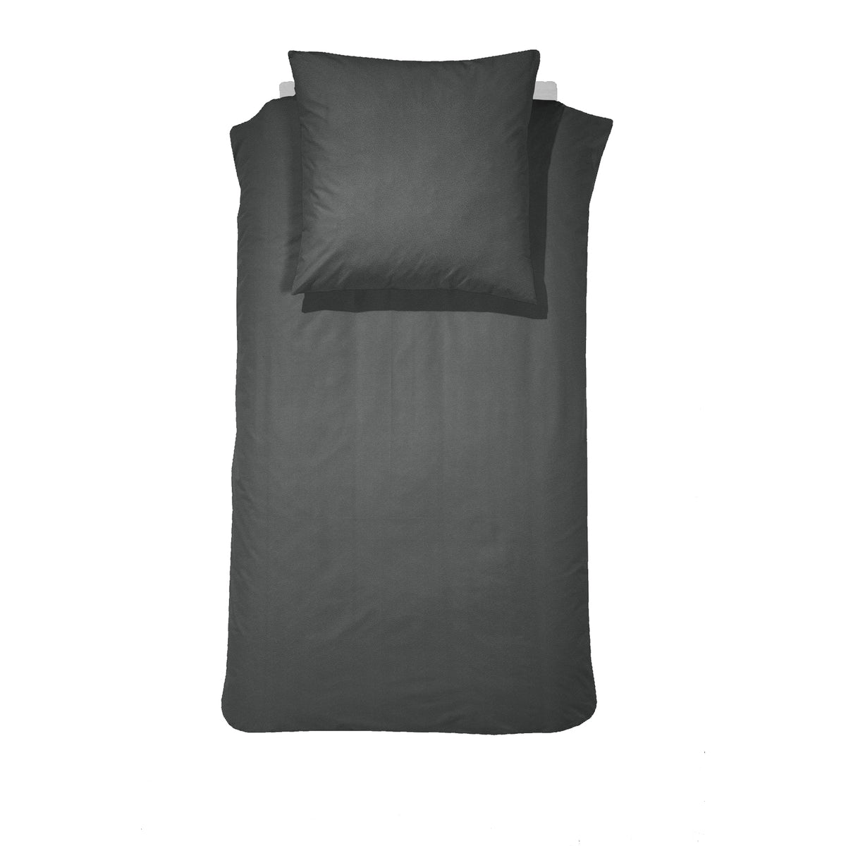 damai Bio Satin Bettwäsche Silt mit Struktur Optik 135x200 cm + 80x80 cm