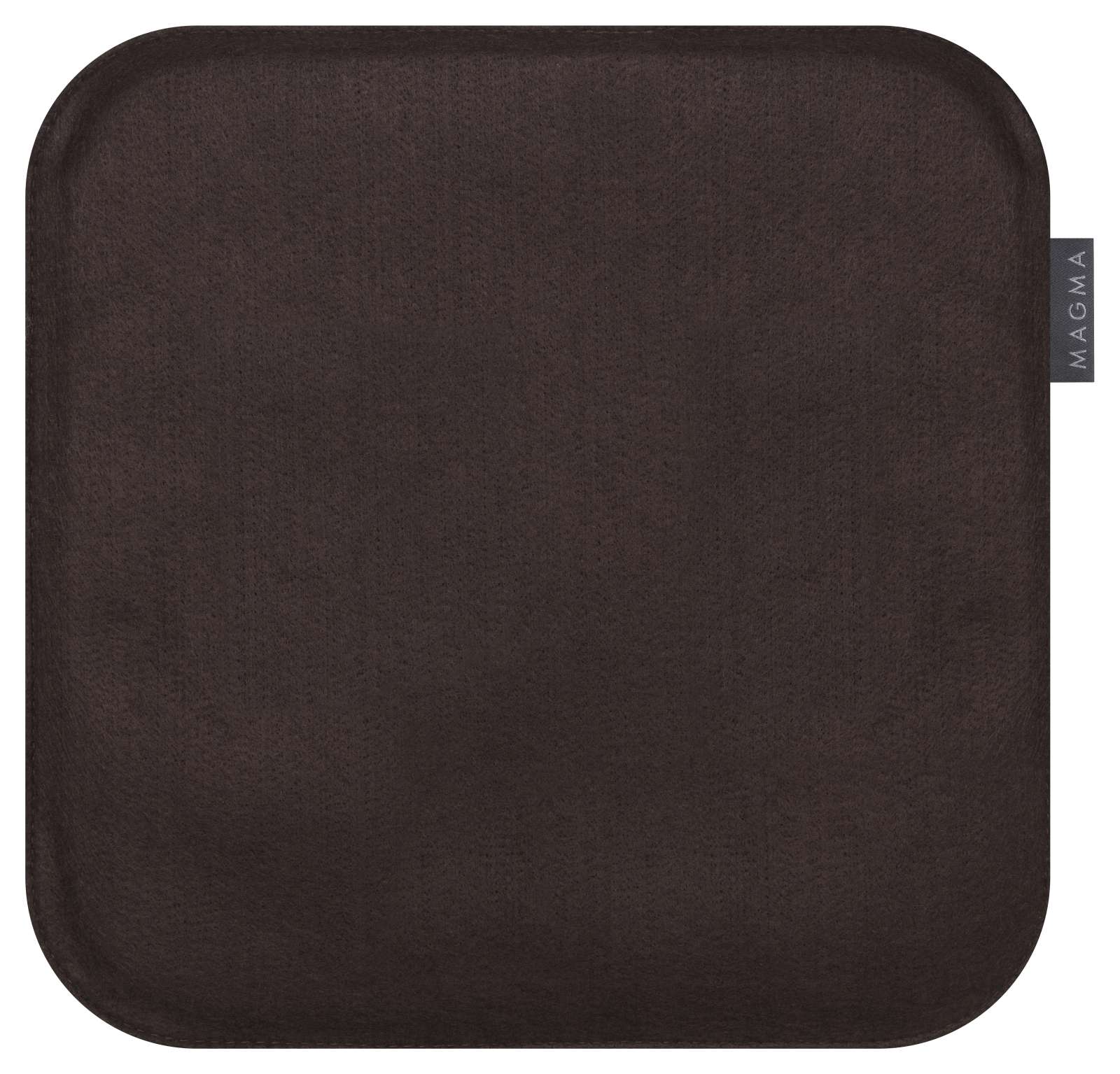 Magma Sitzkissen Avaro Uni quadratisch 35cm - Baumwoll-Mischung