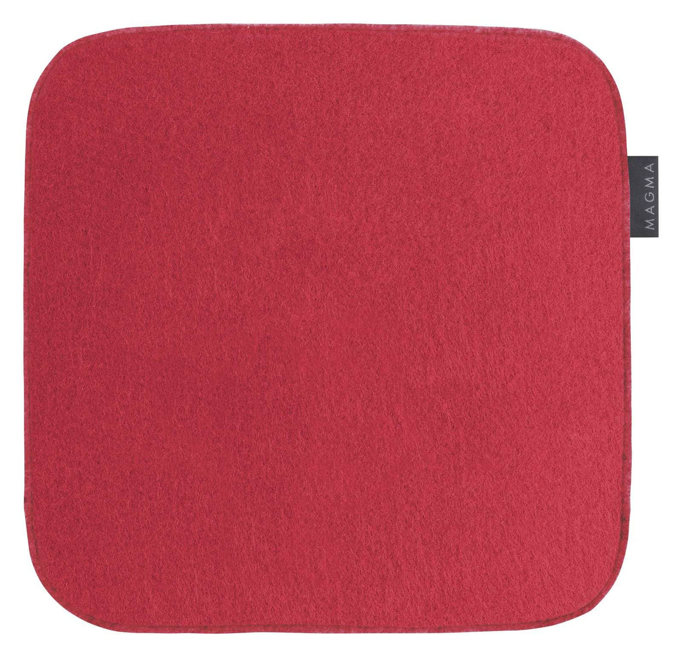 Magma Sitzkissen Avaro Filzoptik Uni #farbe_rot