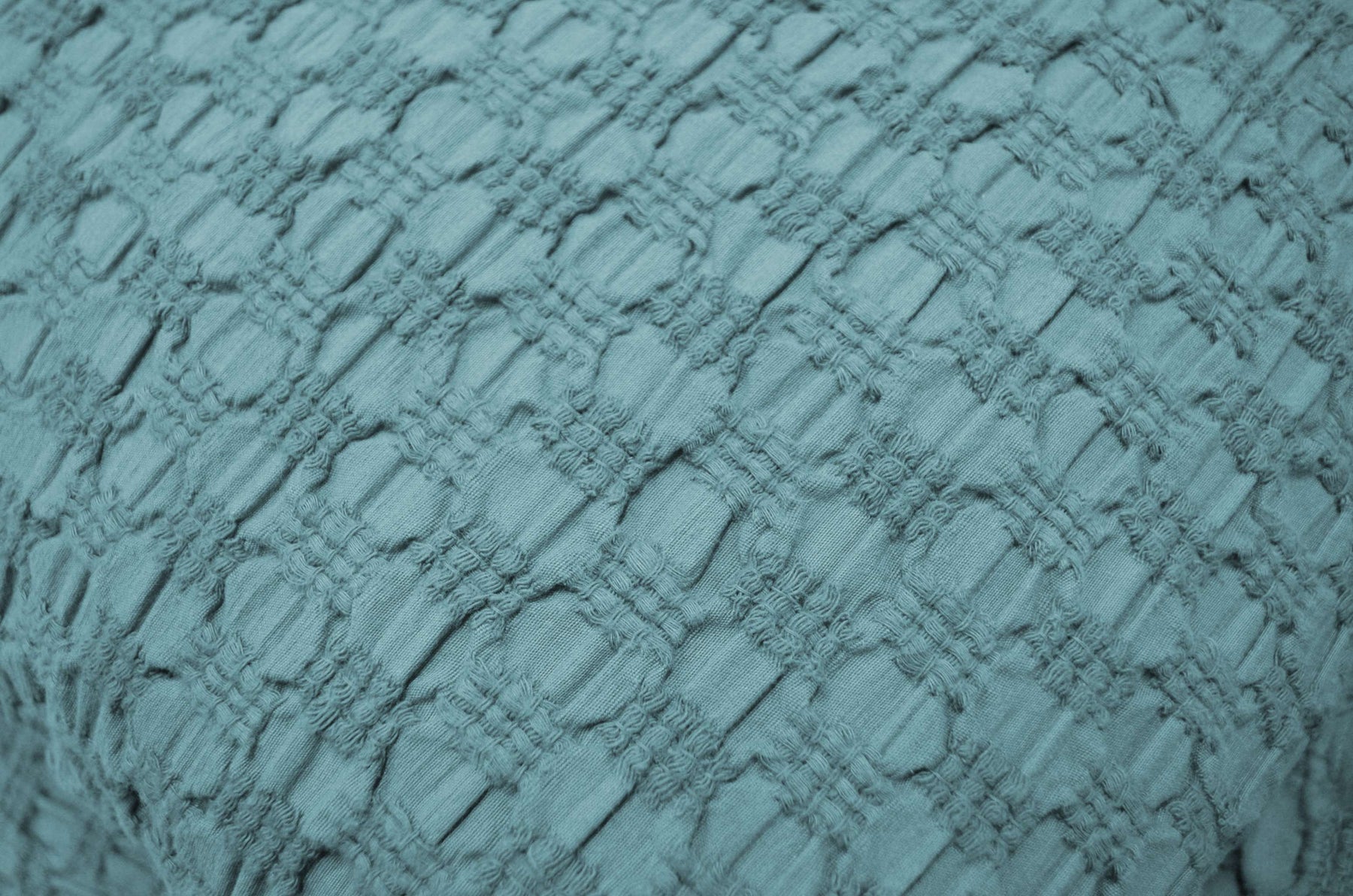 Hahn Struktur Bettdecke mit Kissenbezug