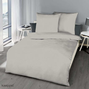 Kaeppel Baumwoll Seersucker Bettwäsche Uni