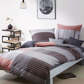 Kaeppel Mako Satin Bettwäsche Straight 155x200 cm + 80x80 cm