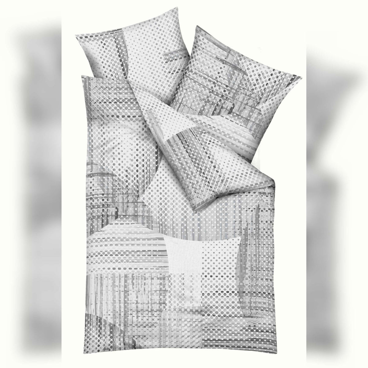 Kaeppel Mako Satin Bettwäsche #farbe_silber