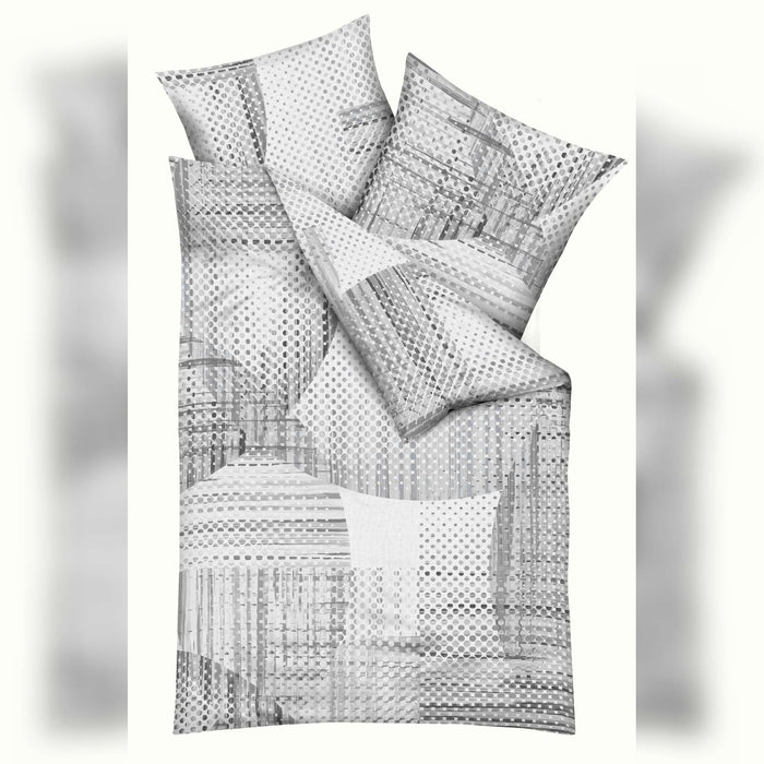 Kaeppel Mako Satin Bettwäsche #farbe_silber