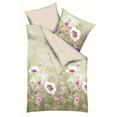 Kaeppel Mako Satin Wendebettwäsche Adelle #farbe_gruen