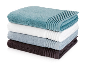 möve Handtücher Uni Loft mit Chenillebiesen Anthrazit