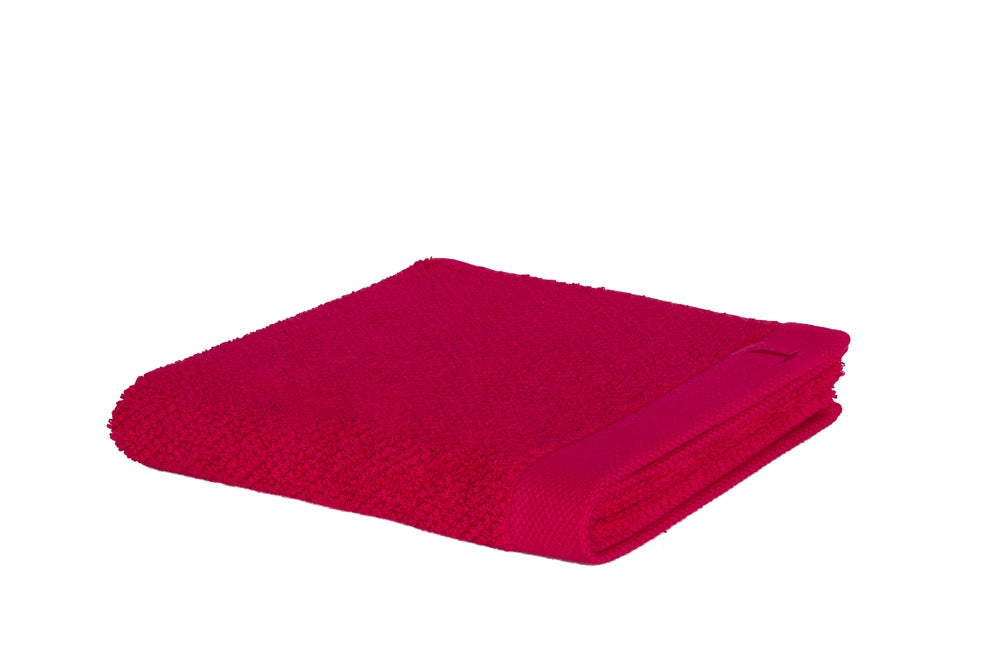 Möve Baumwoll Walkfrottier Handtücher Uni #farbe_pink