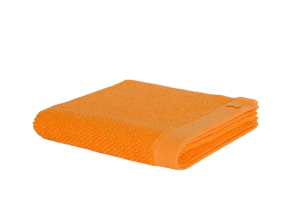 Möve Baumwoll Walkfrottier Handtücher Uni #farbe_orange