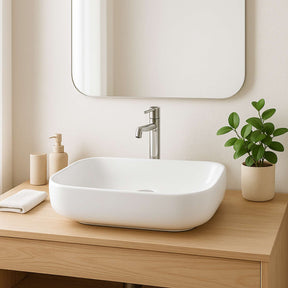 Paulas Bad Keramik Waschbecken Aufsatz Waschschale Irene 560x420x140 mm