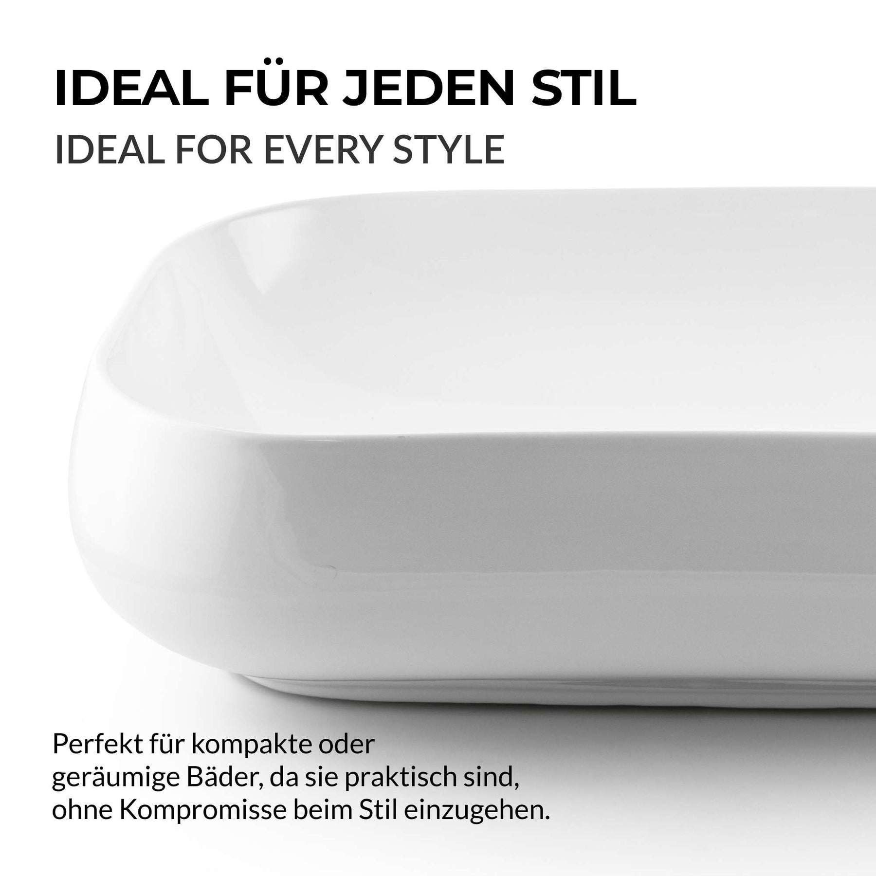 Paulas Bad Keramik Waschbecken Aufsatz Waschschale Jaqueline 715x410x145 mm