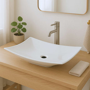 Paulas Bad Keramik Waschbecken Aufsatz Waschschale Zoe 575x390x100 mm