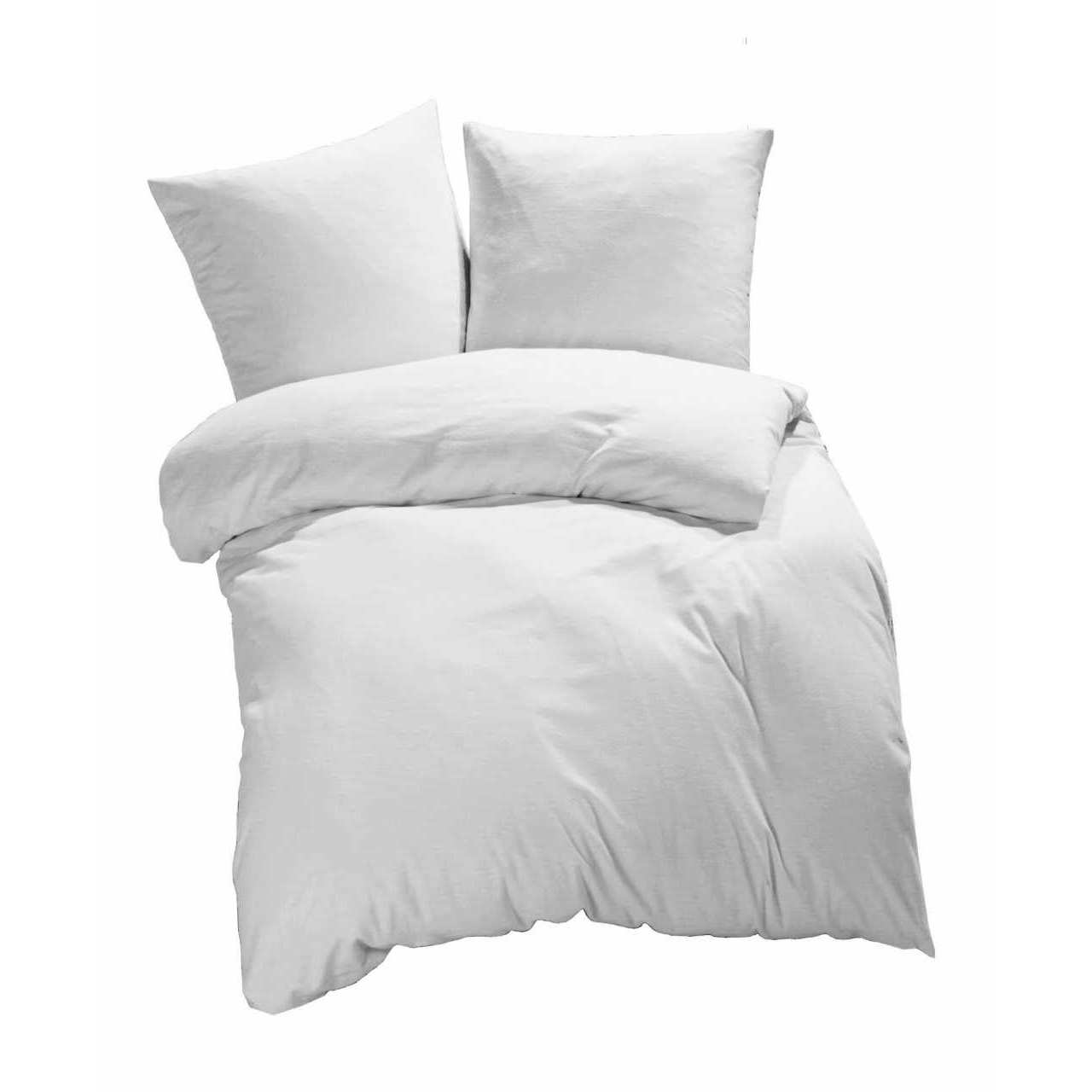 etérea Renforcé Bettwäsche Uni Einfarbig 135x200 cm + 80x80 cm