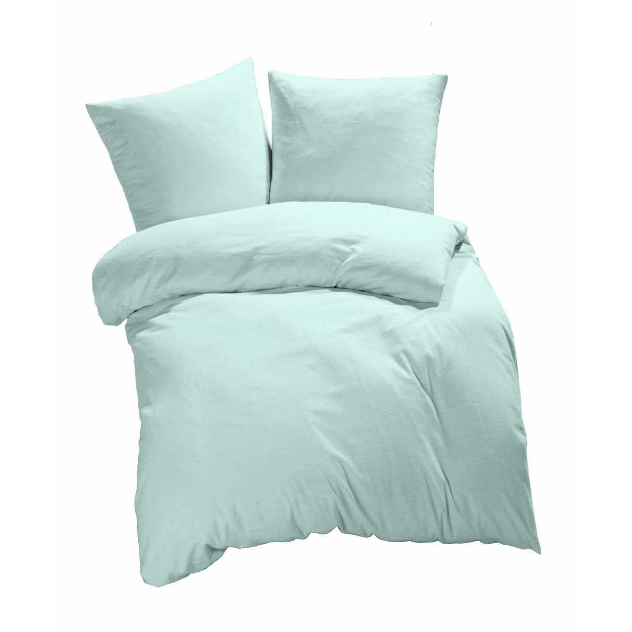 etérea Renforcé Bettwäsche Uni Einfarbig 135x200 cm + 80x80 cm