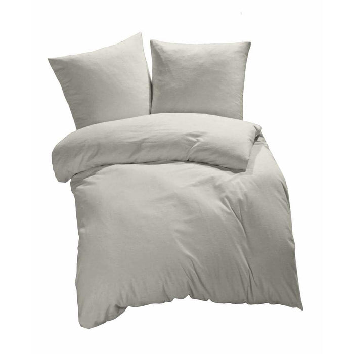 etérea Renforcé Bettwäsche Uni #farbe_135x200-cm-+-80x80-cm