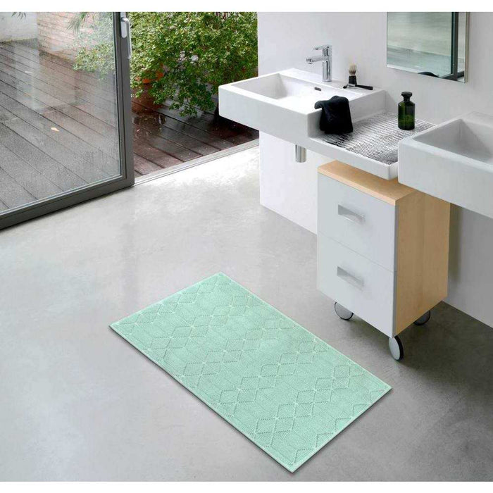 etérea Baumwolle Badteppich #farbe_50x80-cm