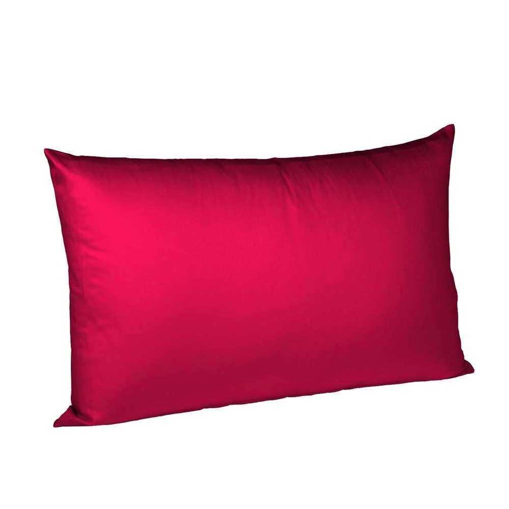 fleuresse Colours Mako-Satin Kissenbezug Uni – 100 % Baumwolle, seidig-glatt & hautfreundlich