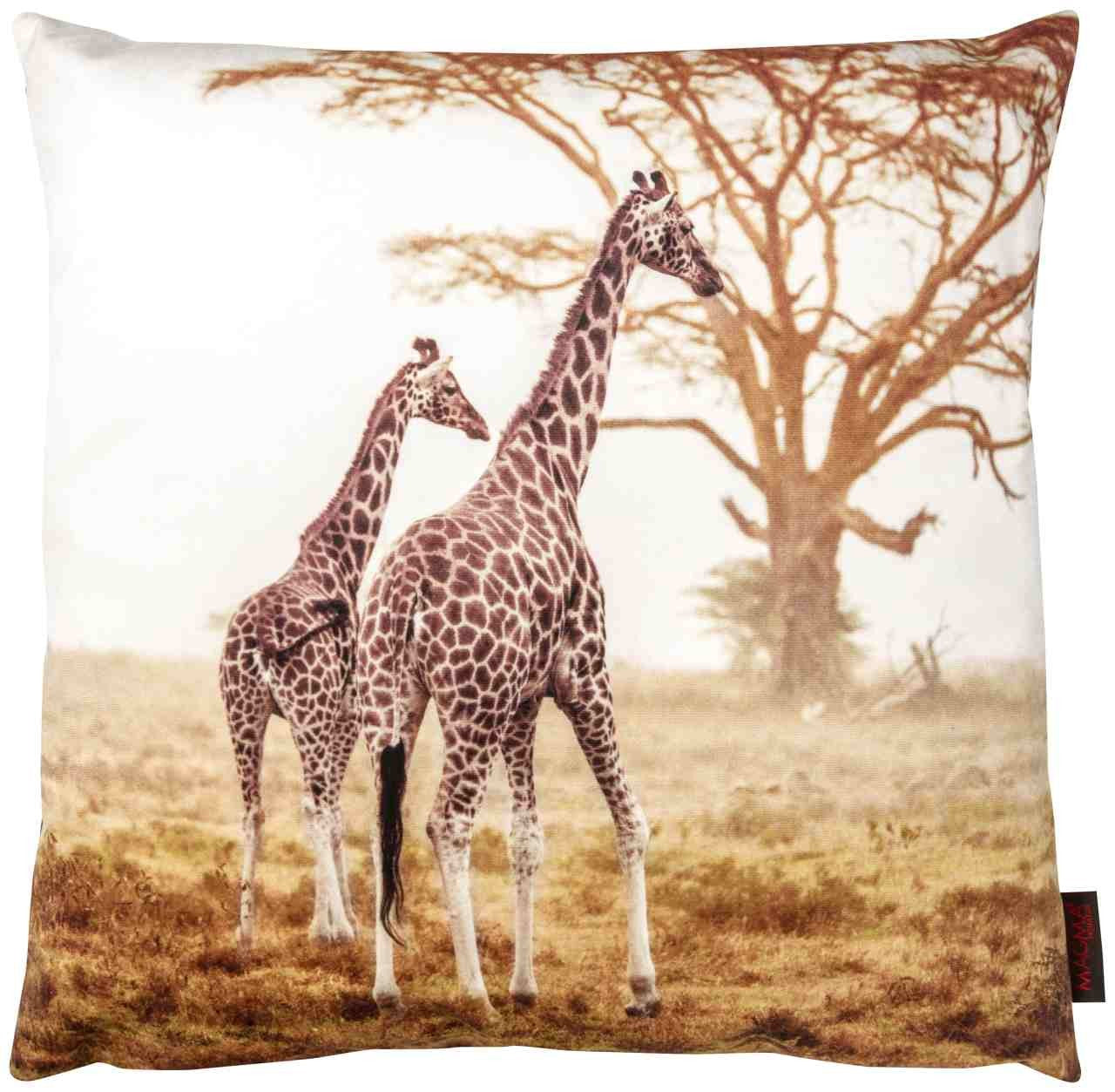 Magma Kissen mit Füllung 50x50 cm Tiere Safari