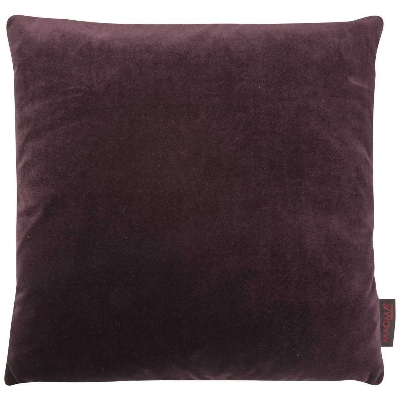Magma Kissenhülle 40x40 cm Uni #farbe_weinrot