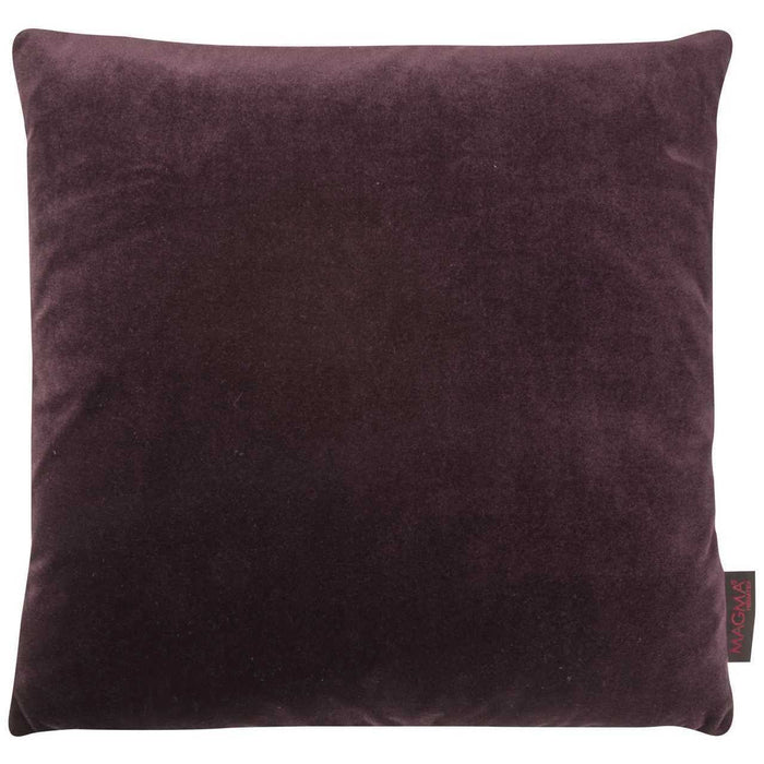 Magma Kissenhülle 40x40 cm Uni #farbe_weinrot