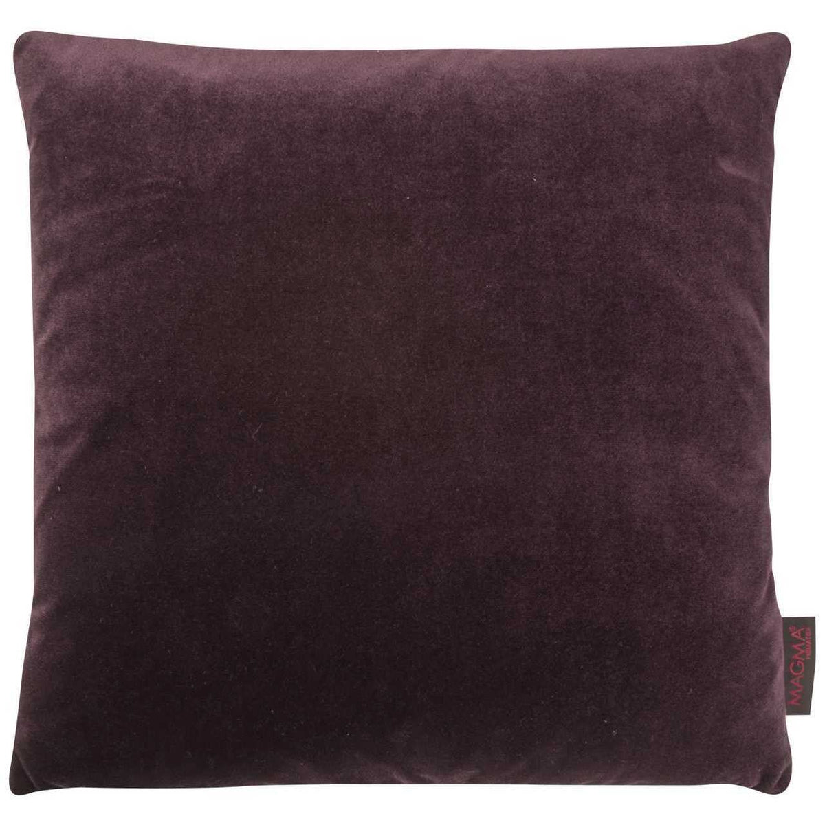 Magma Kissenhülle 40x40 cm Uni #farbe_weinrot