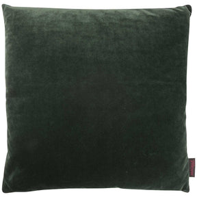 Magma gefülltes Kissen 50x50 cm Uni Einfarbig Samt