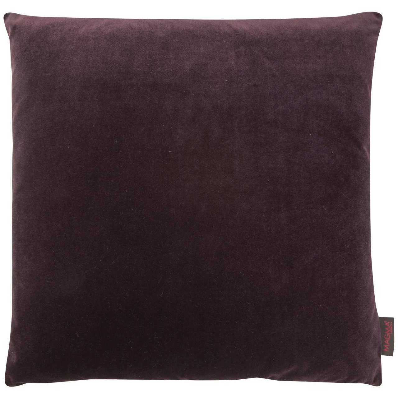 Magma Kissenhülle 50x50 cm Uni Einfarbig Samt