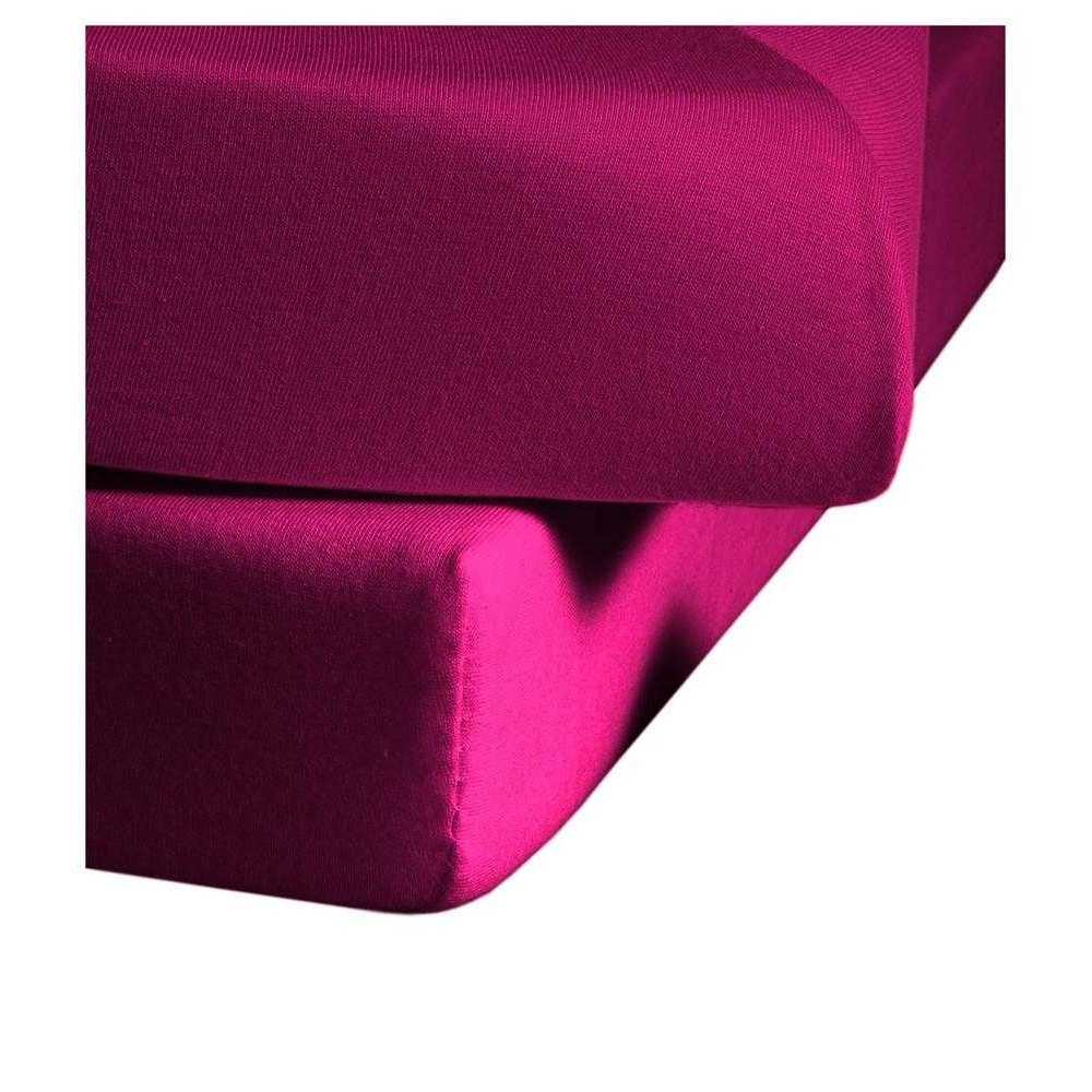 fleuresse Mako Satin Bettlaken Colours Übergrößen - 160x260 - 220x260 cm