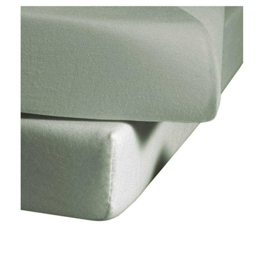 fleuresse Satin Spannbettlaken #farbe_grau