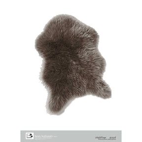 Bertels Microfaser Teppich Schafsfell 55x80 cm
