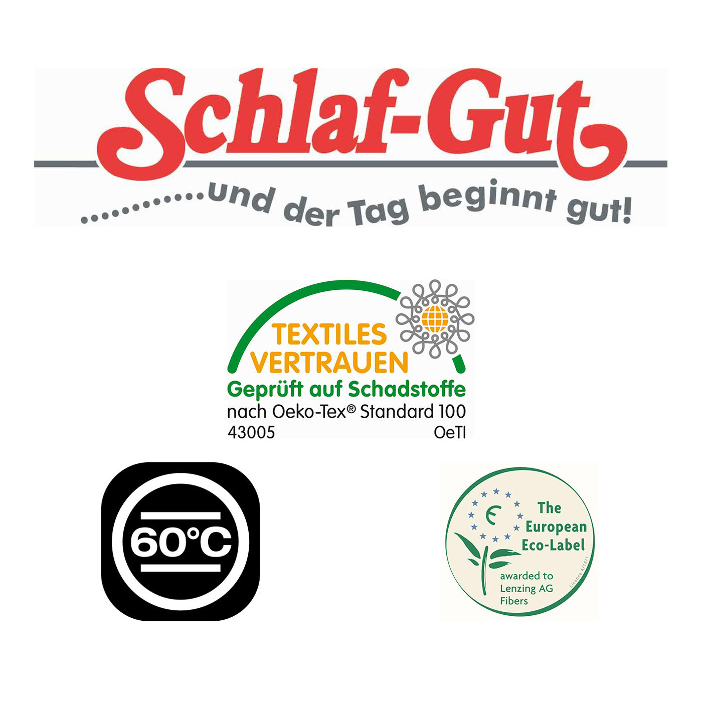 Schlaf-Gut Tencel Steppbett Leicht Mono Duo 4-Jahreszeiten