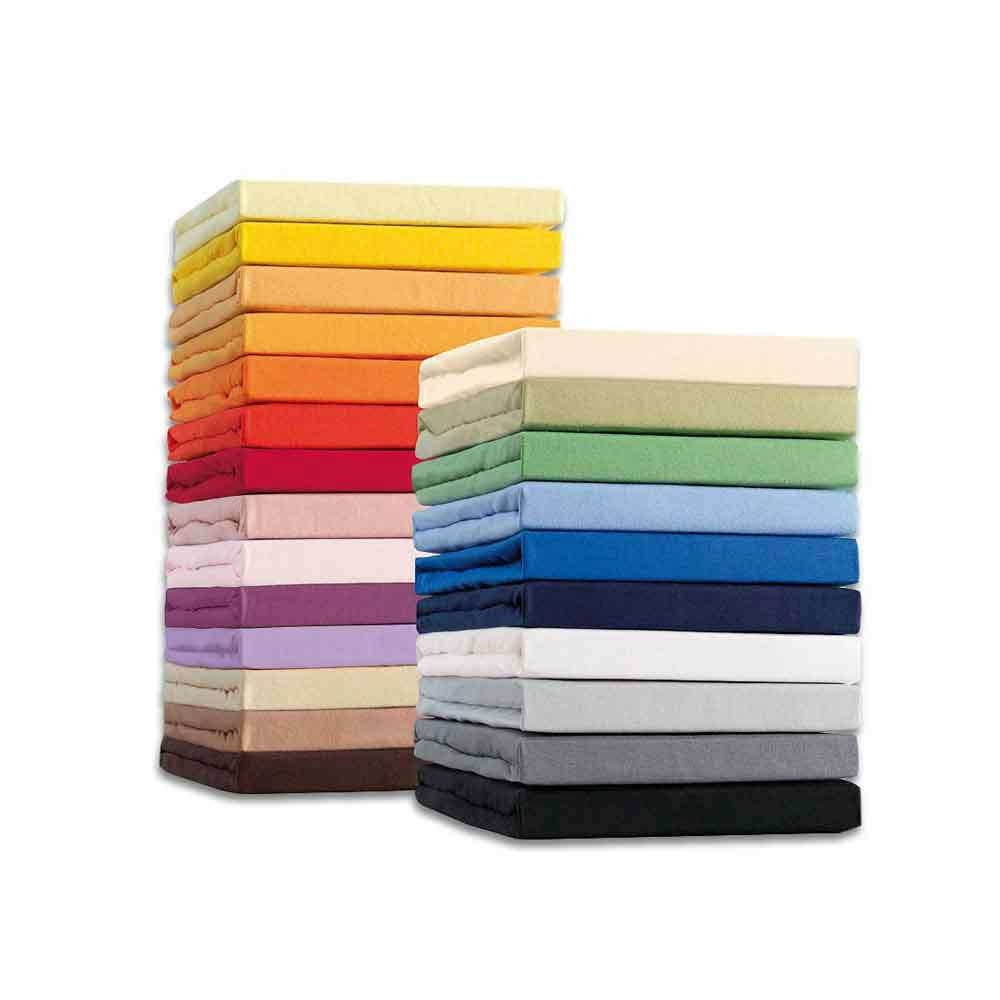 schlafgut Jersey Elasthan Spannbettlaken - 90x200 - 200x220 cm