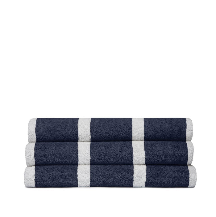 Seahorse Baumwolle Handtücher #farbe_indigo