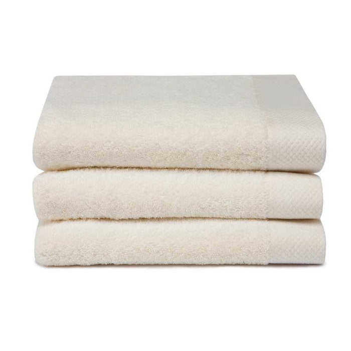 Seahorse Baumwolle Handtücher #farbe_creme