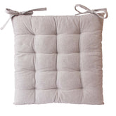 etérea Baumwoll Sitzkissen #farbe_grau