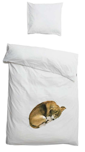 Snurk Percale Baumwolle Bettwäsche Hund 155x220 + 80x80 cm
