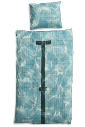 Snurk Percale Baumwolle Bettwäsche Schwimmbad 135x200 + 80x80 cm