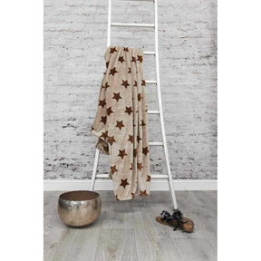 HnL Microfaser Kuscheldecke 150x200 cm Fleece Stars
