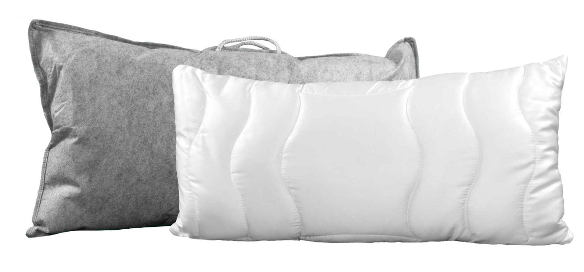 Stendebach Kopfkissen Nova Terra - Steppkissen aus Tencel und Dacron  - Made in Germany