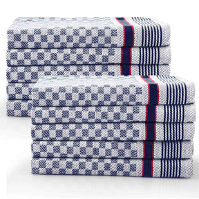 Sterzbachs 10er Set Grubentuch Pro Geschirrtücher Baumwolle Kariert 220 GSM