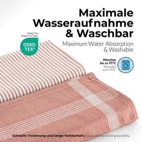 Sterzbachs Geschirrtücher Design Greg Streifen Uni