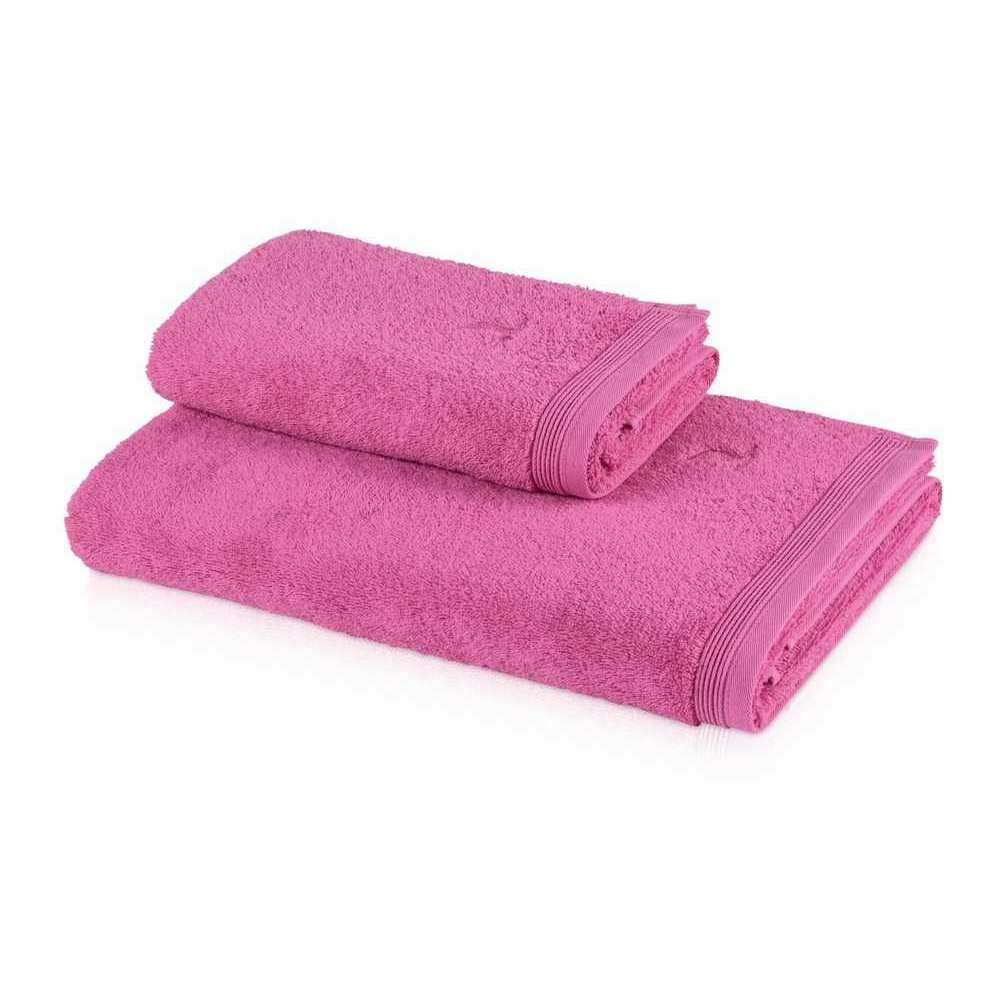 Möve Baumwoll Handtücher Superwuschel flauschige Qualität Pink 50x100 cm Handtuch
