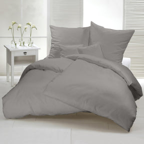 etérea Mako Satin Uni Bettwäsche Einfarbig