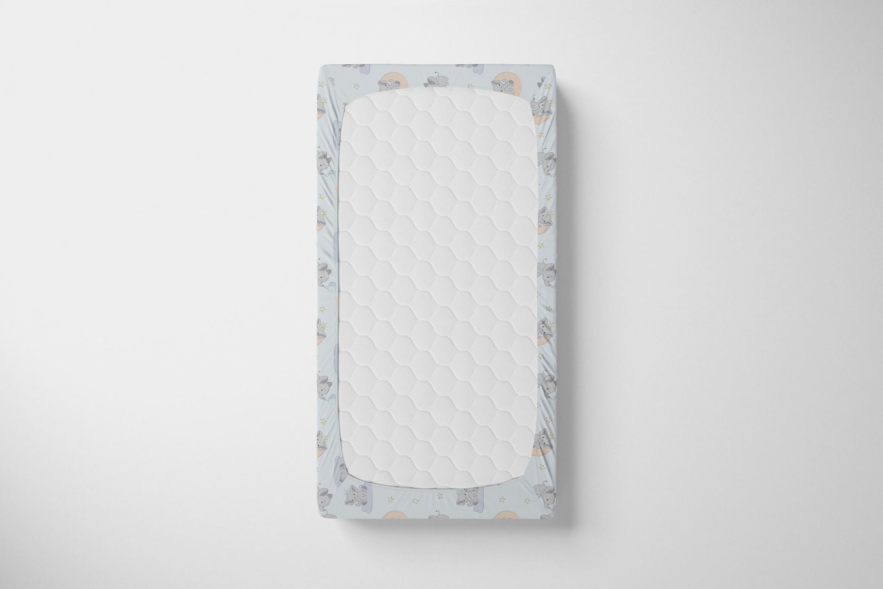 timitama Jersey Spannbettlaken 2tlg. Set für Moses Körbchen - 28x75 cm