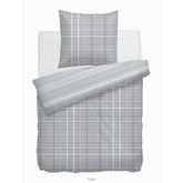 HnL Renforcé Bettwäsche Tygo Beige 135x200 cm + 80x80 cm