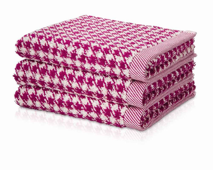 Möve Jacquard Weiche Baumwoll #farbe_berry