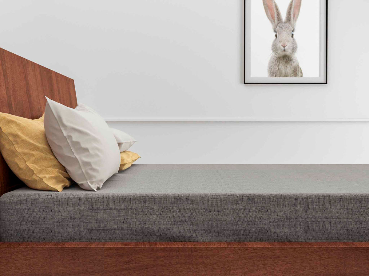 Zo! Home Lino Baumwolle Spannbettlaken - 90x200 - 180x200 cm