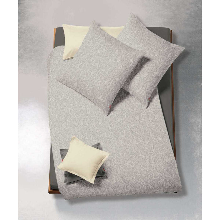 fleuresse Damast Bettwäsche #farbe_155x200-cm-+-80x80-cm